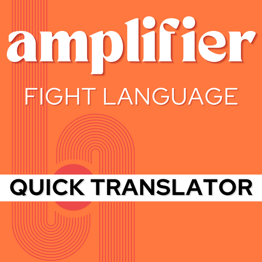 AMPLIFIER Fight Language Translator