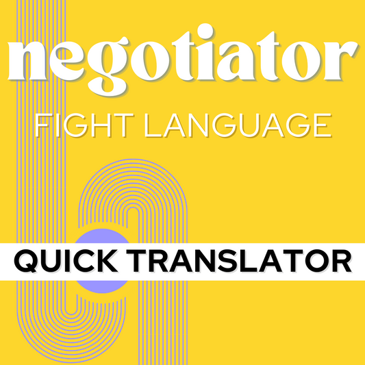 NEGOTIATOR Fight Language Translator